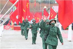 Các địa phương tổ chức Lễ giao nhận quân năm 2022 trang trọng, nhanh gọn, an toàn